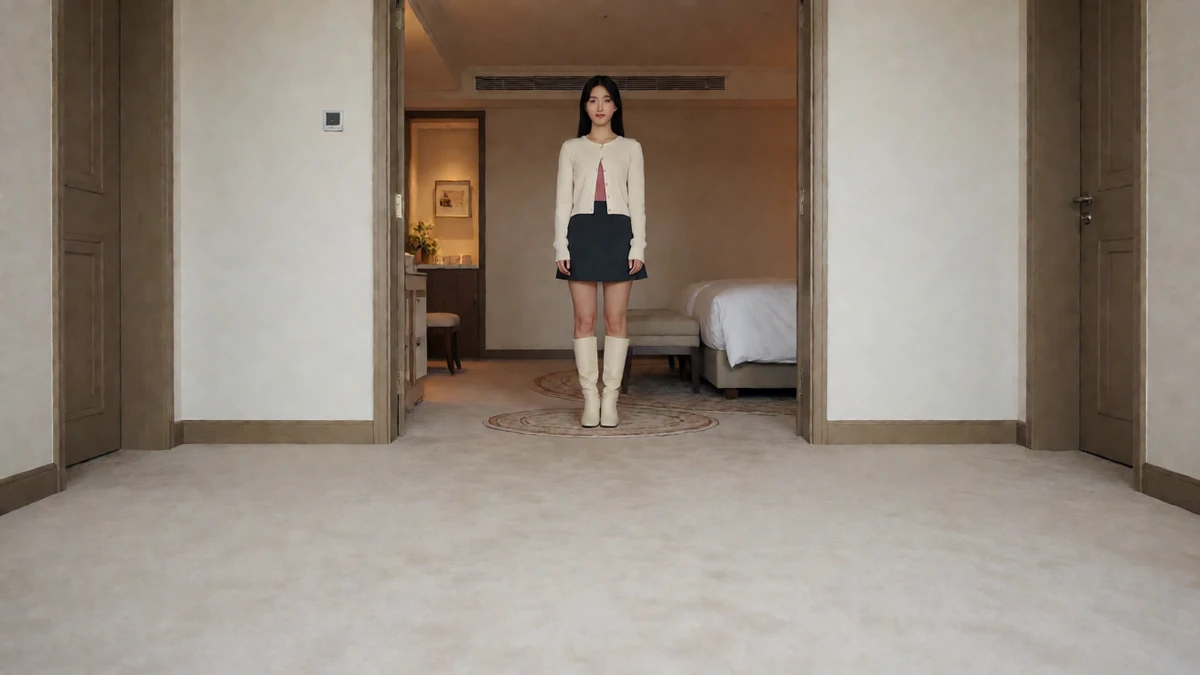 呦呦视频甜美女友剧情专栏栏目中的年轻女友风模特与手机片库场景